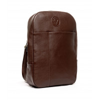 Чоловічий шкіряний рюкзак (VS040) коричневий