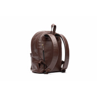 Чоловічий шкіряний рюкзак (VS090) коричневий 