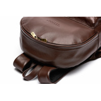 Чоловічий шкіряний рюкзак (VS090) коричневий 